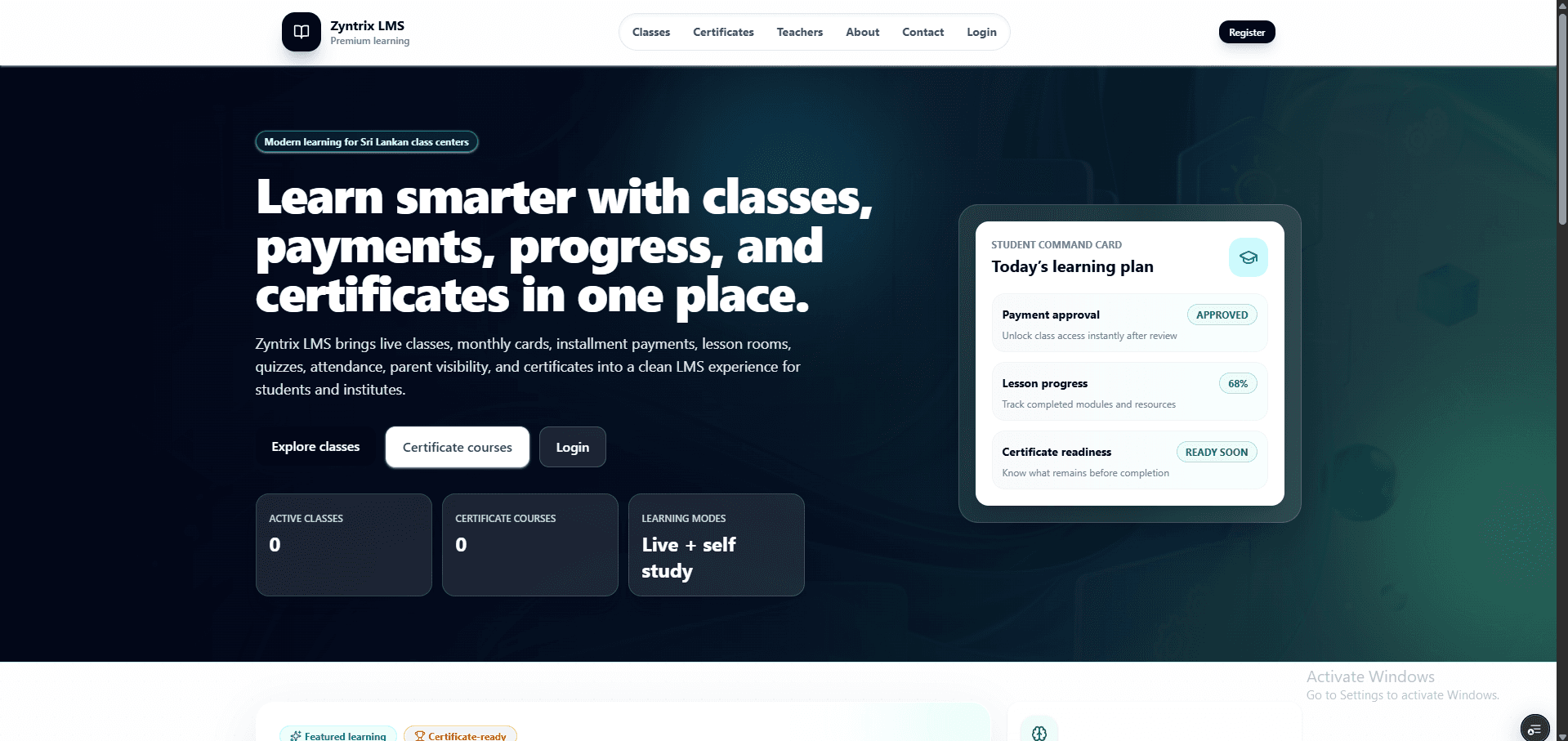 Zyntrix LMS | Premium Learning Management Platform